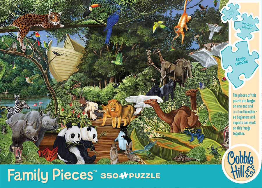 Noah's Gathering Animals Jigsaw Puzzle