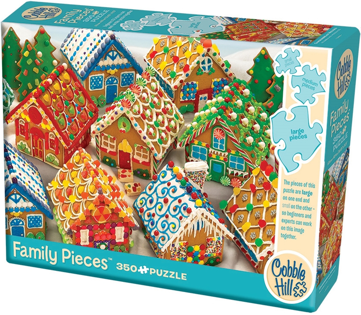 Gingerbread Houses Christmas Jigsaw Puzzle