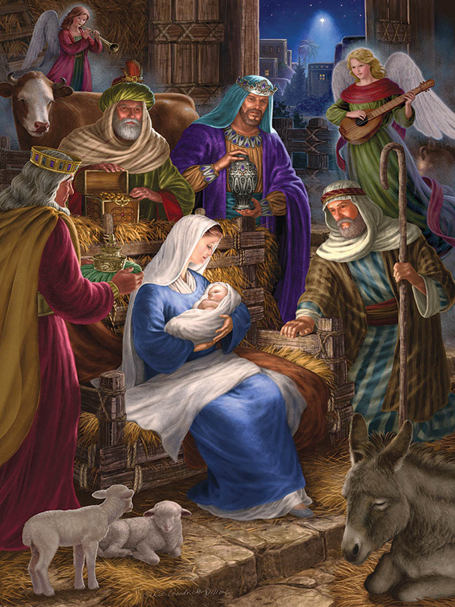 Holy Night DUPE Religious Family Pieces