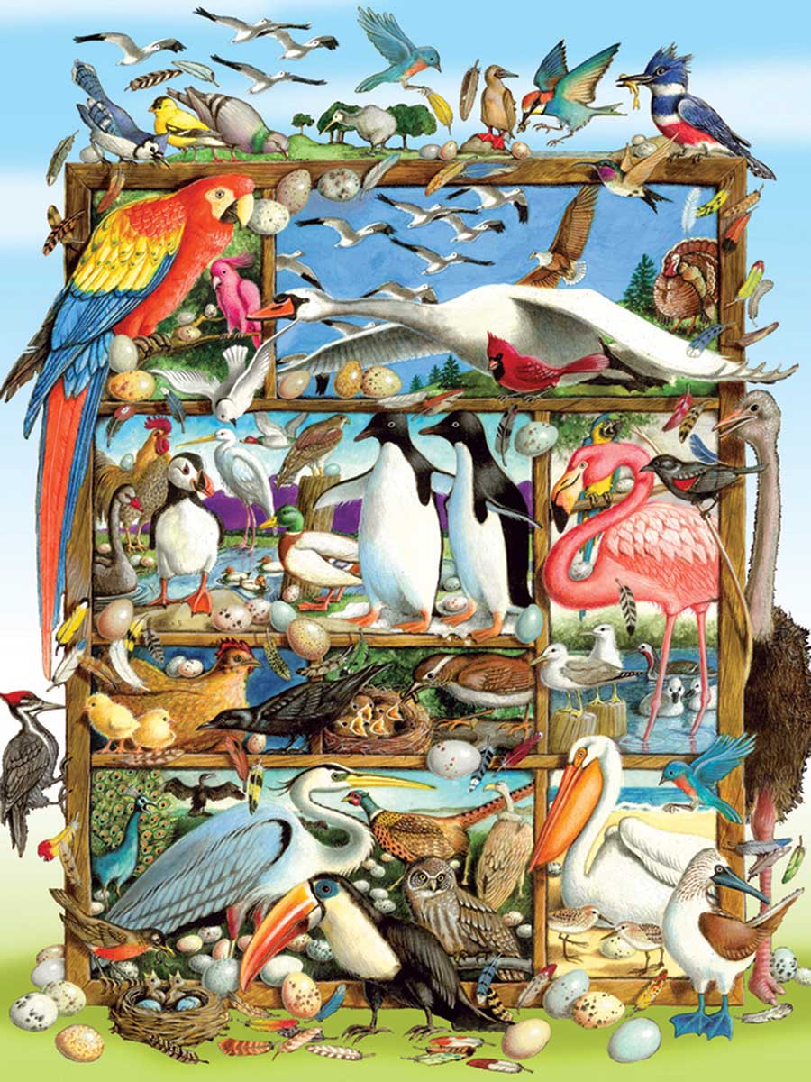 Birds of the World Birds Jigsaw Puzzle