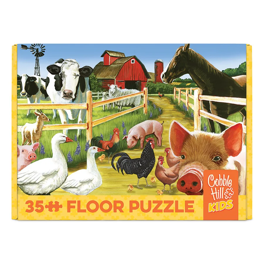 Welcome to the Farm - 36 Piece Jigsaw Puzzle by Cobble Hill