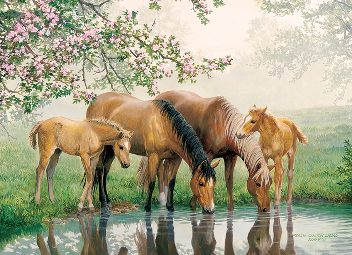 Watering Hole Horse