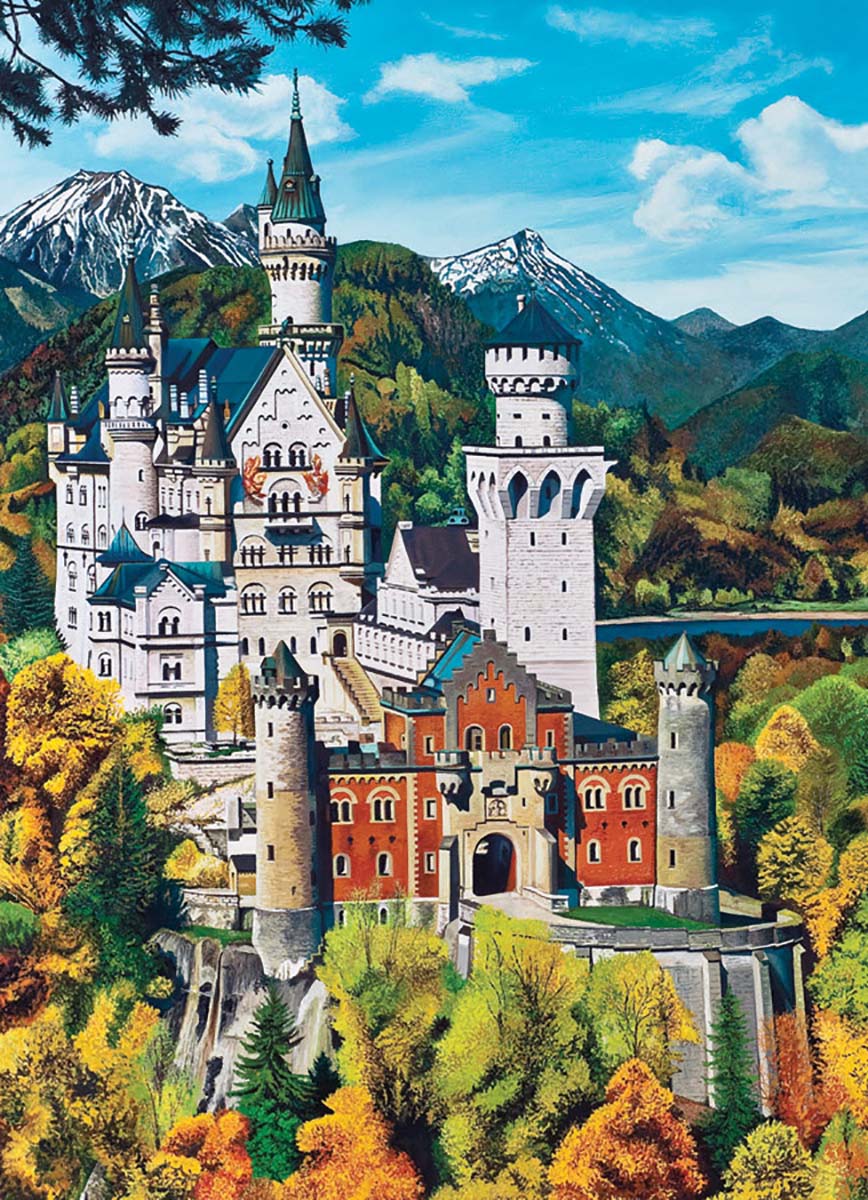 Bavarian Castle Castle Jigsaw Puzzle