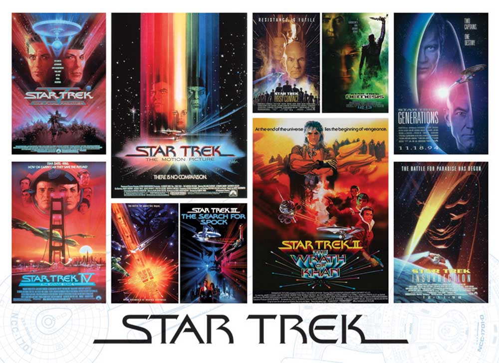 Star Trek: The Motion Pictures Movies & TV Jigsaw Puzzle