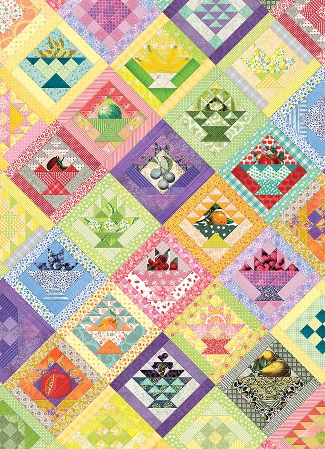 Fruit Basket Quilt Fruit & Vegetable