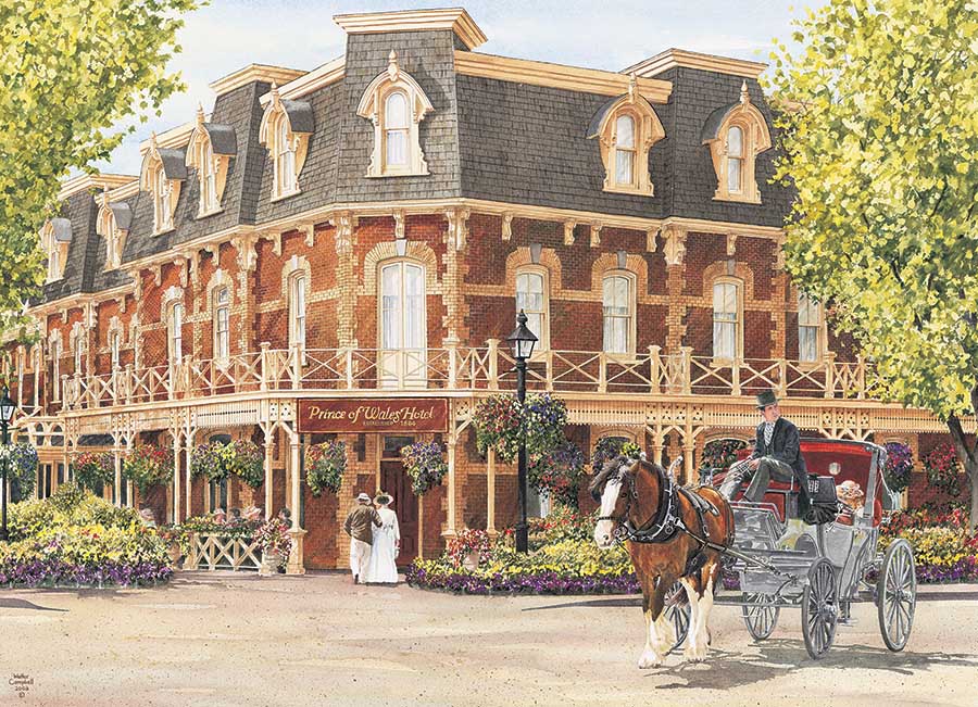 Prince of Wales Hotel History Jigsaw Puzzle