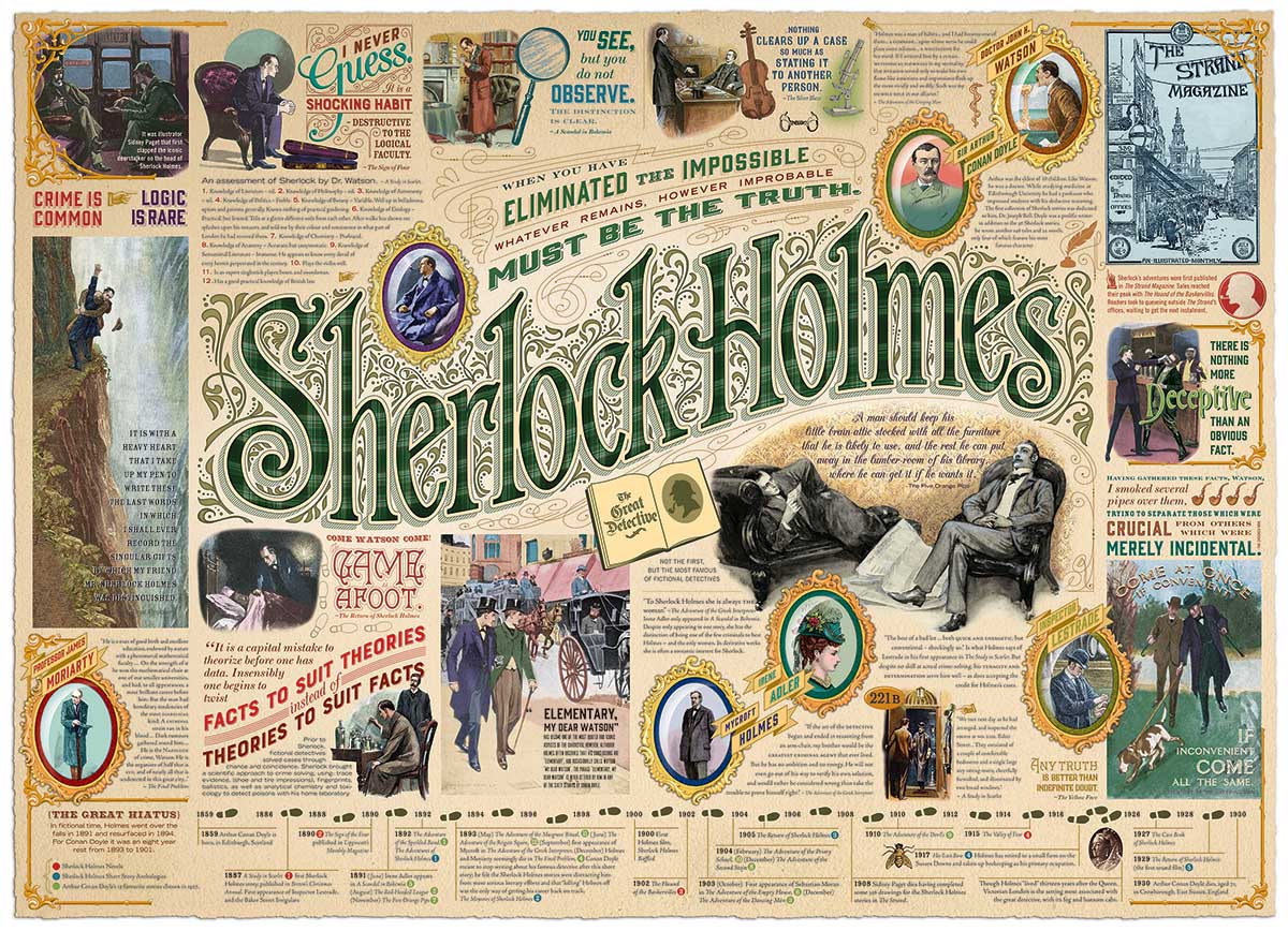 Sherlock Movies & TV Jigsaw Puzzle