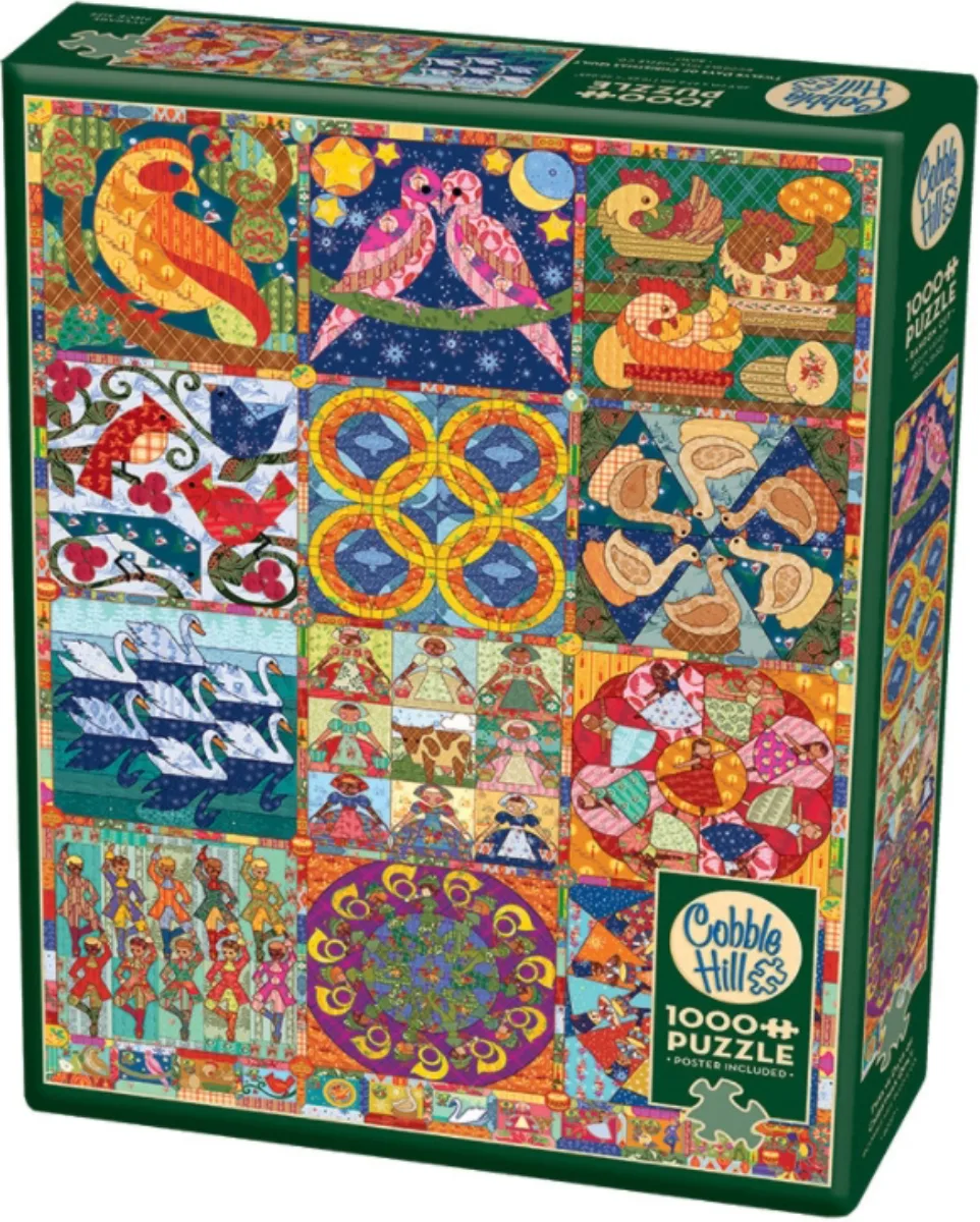 Twelve Days of Christmas Quilt