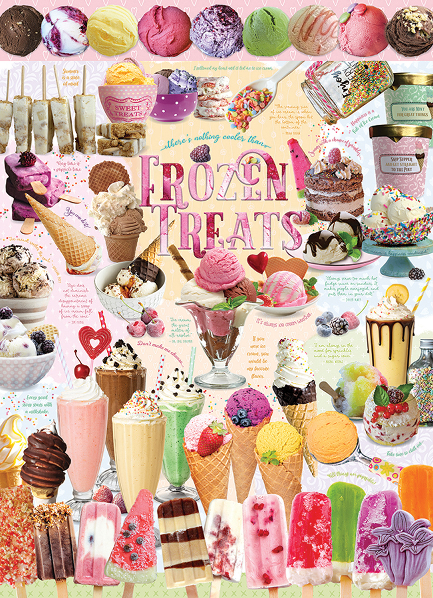 Frozen Treats Dessert & Sweets Jigsaw Puzzle