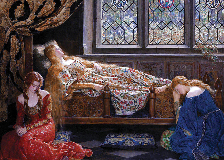 The Sleeping Beauty Fine Art Jigsaw Puzzle