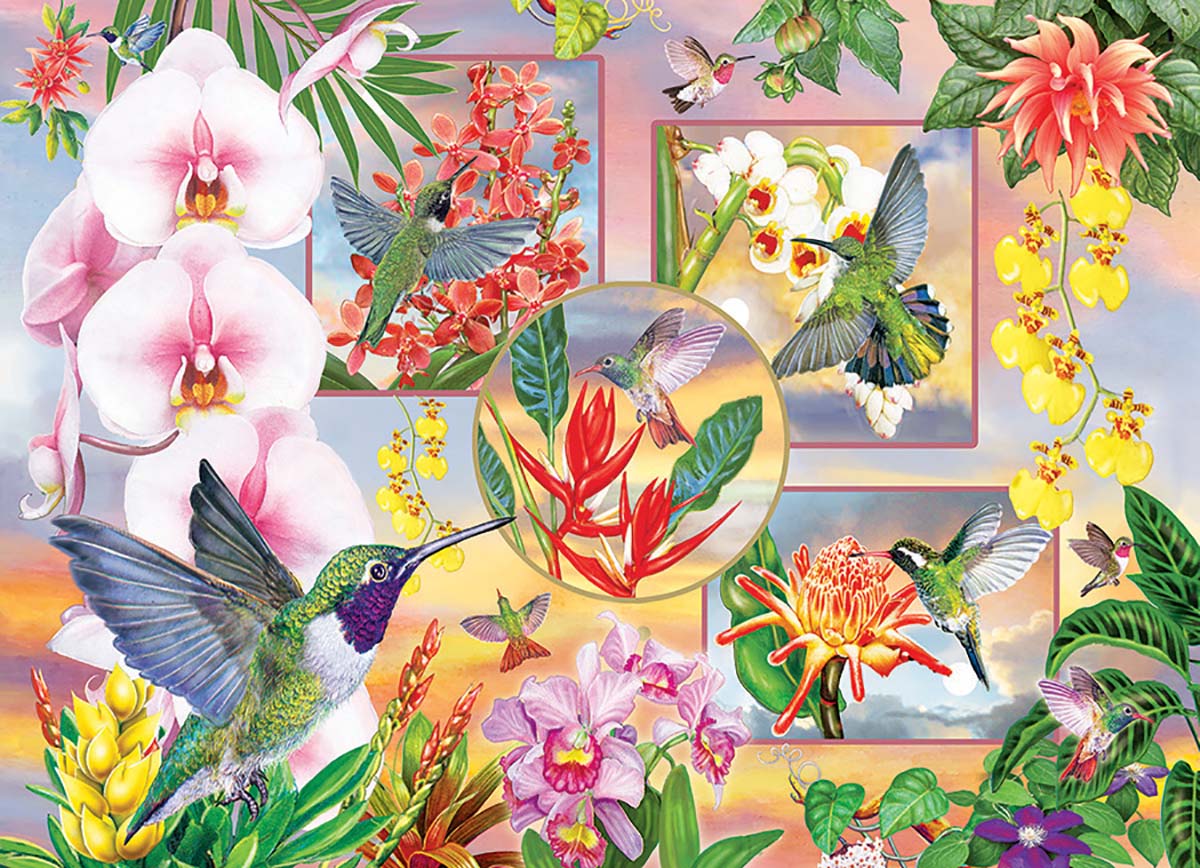 Hummingbird Magic Birds Jigsaw Puzzle