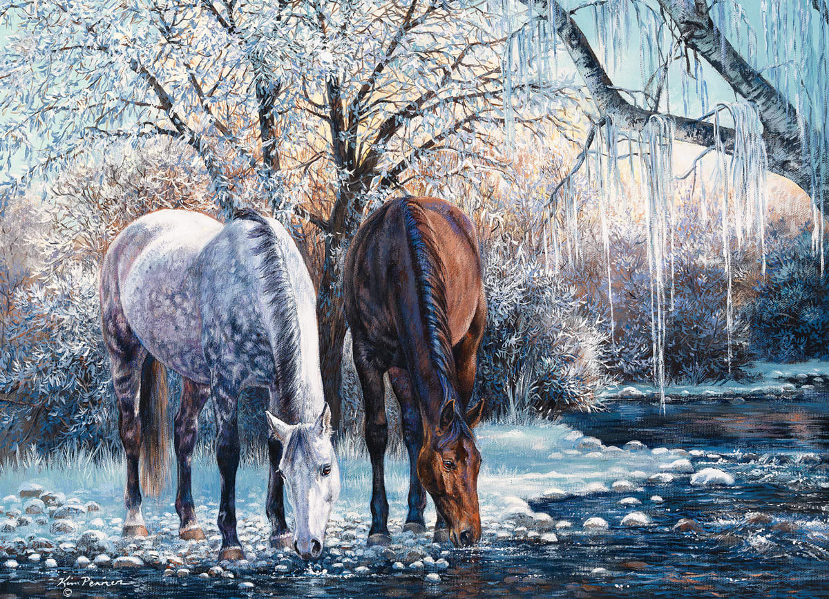 Winter's Beauty Horse