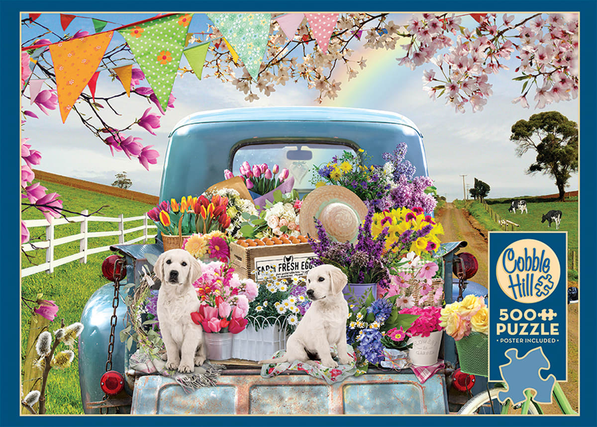 Country Truck in Spring