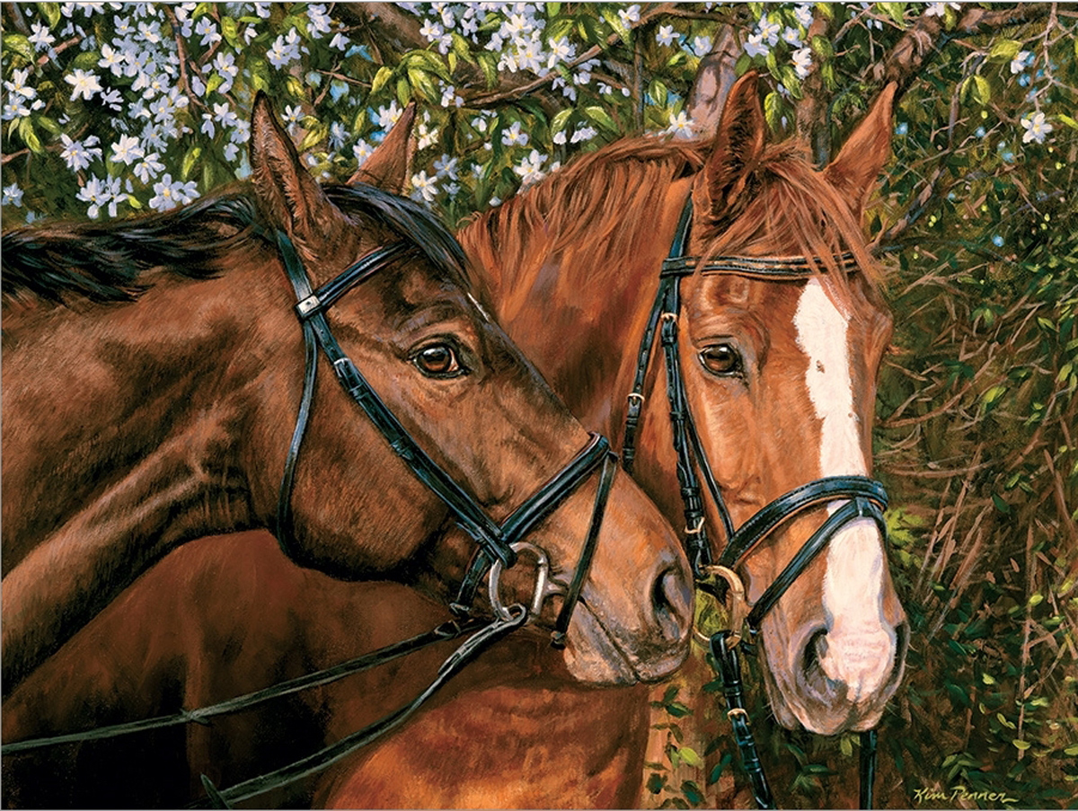 Friends Forever Horse Jigsaw Puzzle