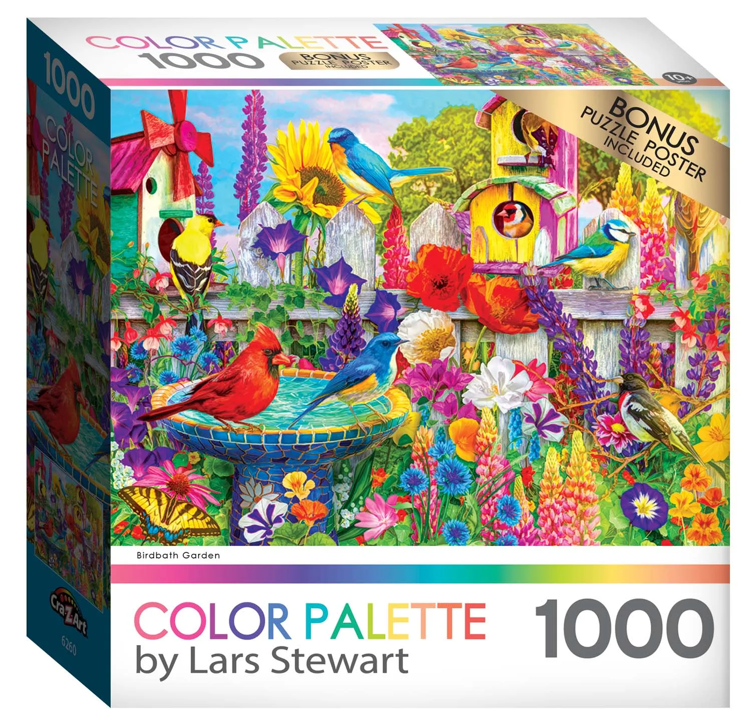 Color Palette - Bird Bath Garden