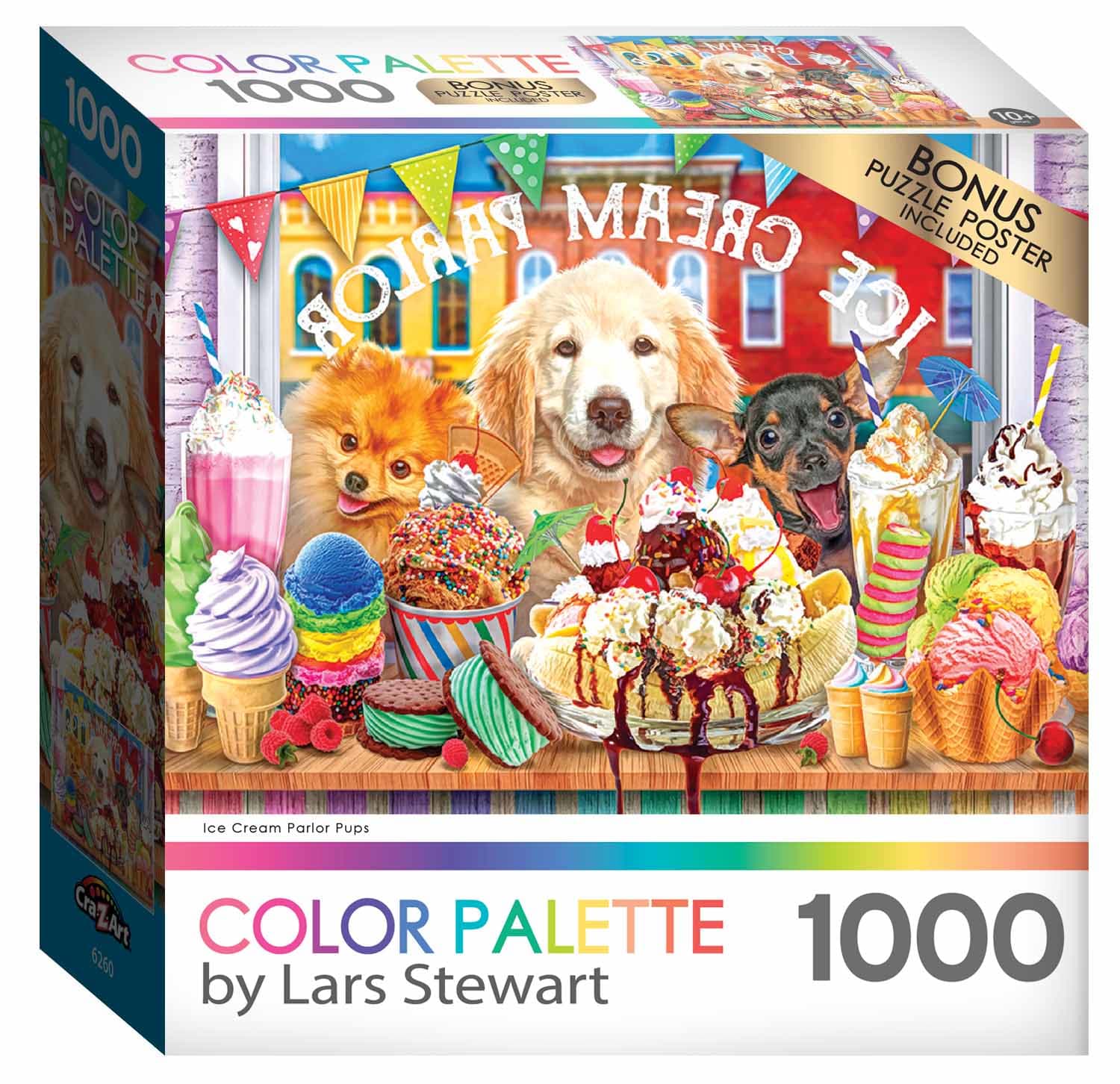 Color Palette - Ice Cream Parlor Pups