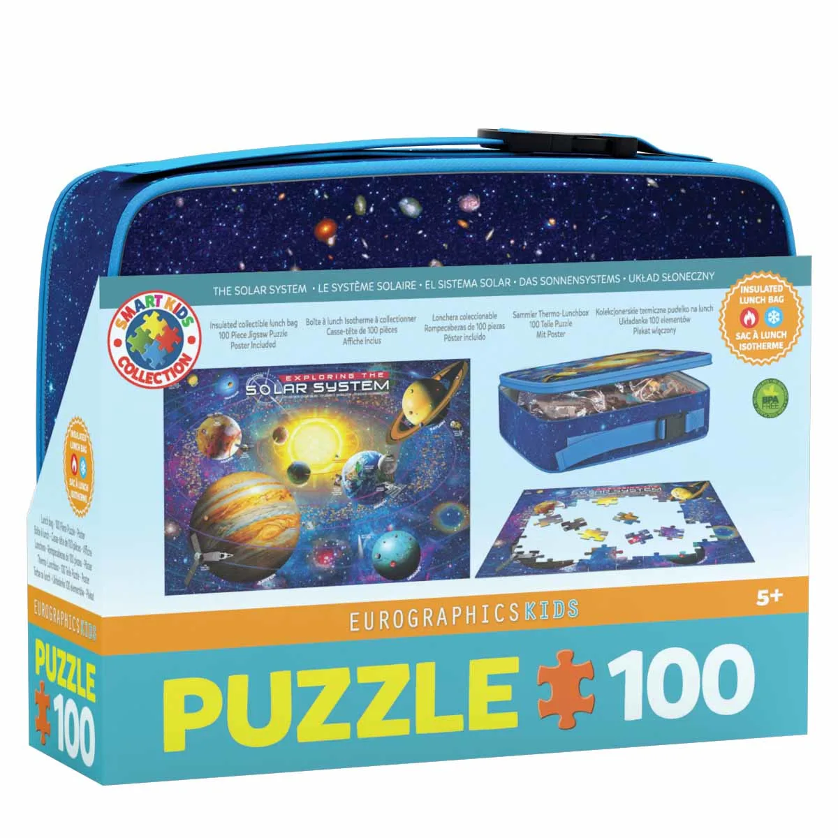 Solar System Puzzle in a Lunch Box