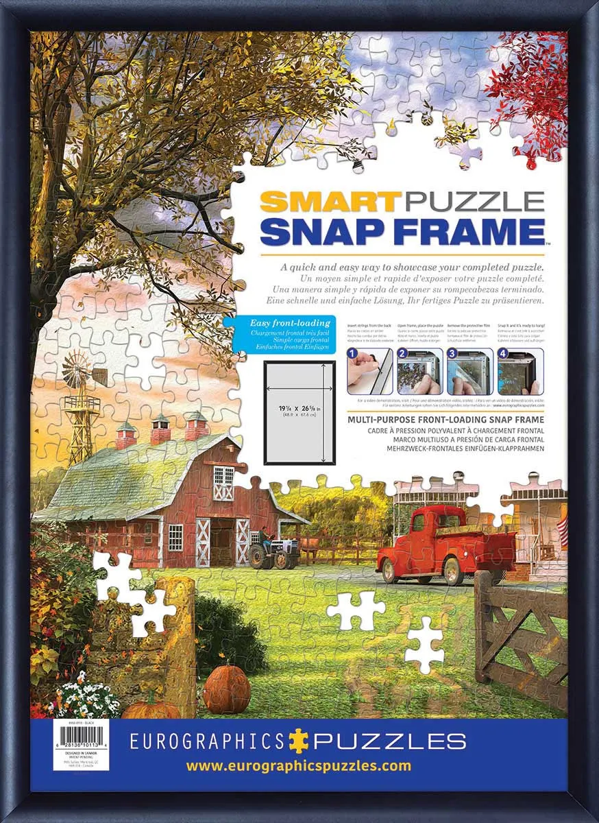 Snap Frame - Black Aluminum
