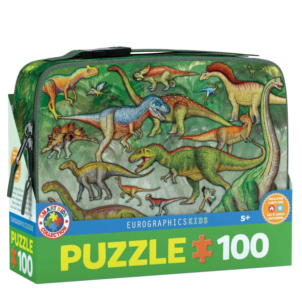 Dinosaurs Puzzle in a Lunch Box