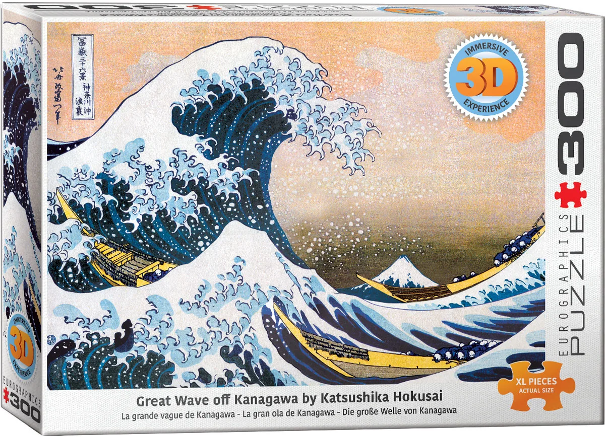 Great Wave off Kanagawa 3D Lenticular