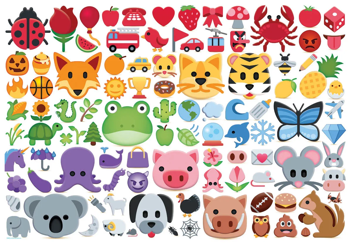 Emoji Colors Animals