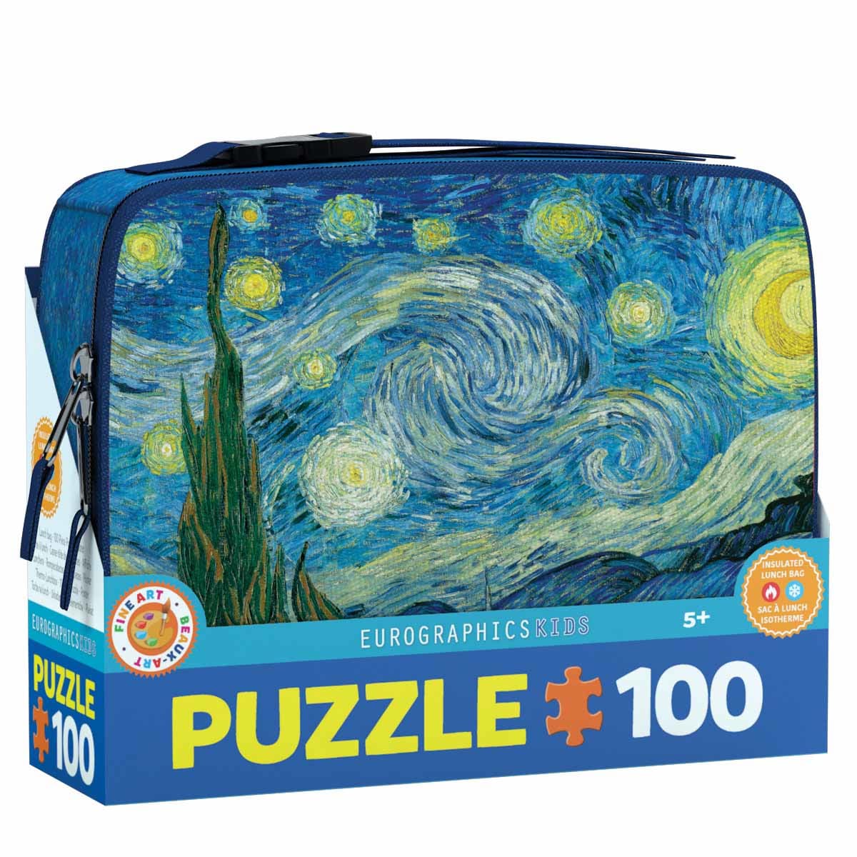 Starry Night van Gogh Puzzle in a LunchBox