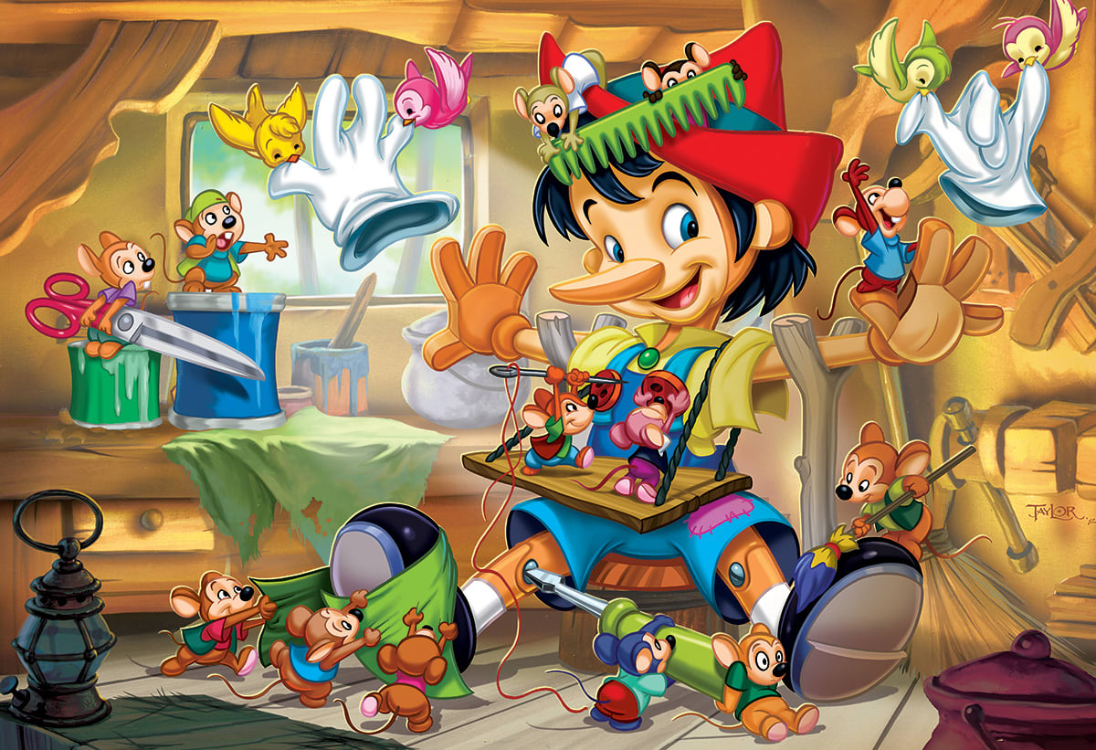 Pinocchio Children's Cartoon