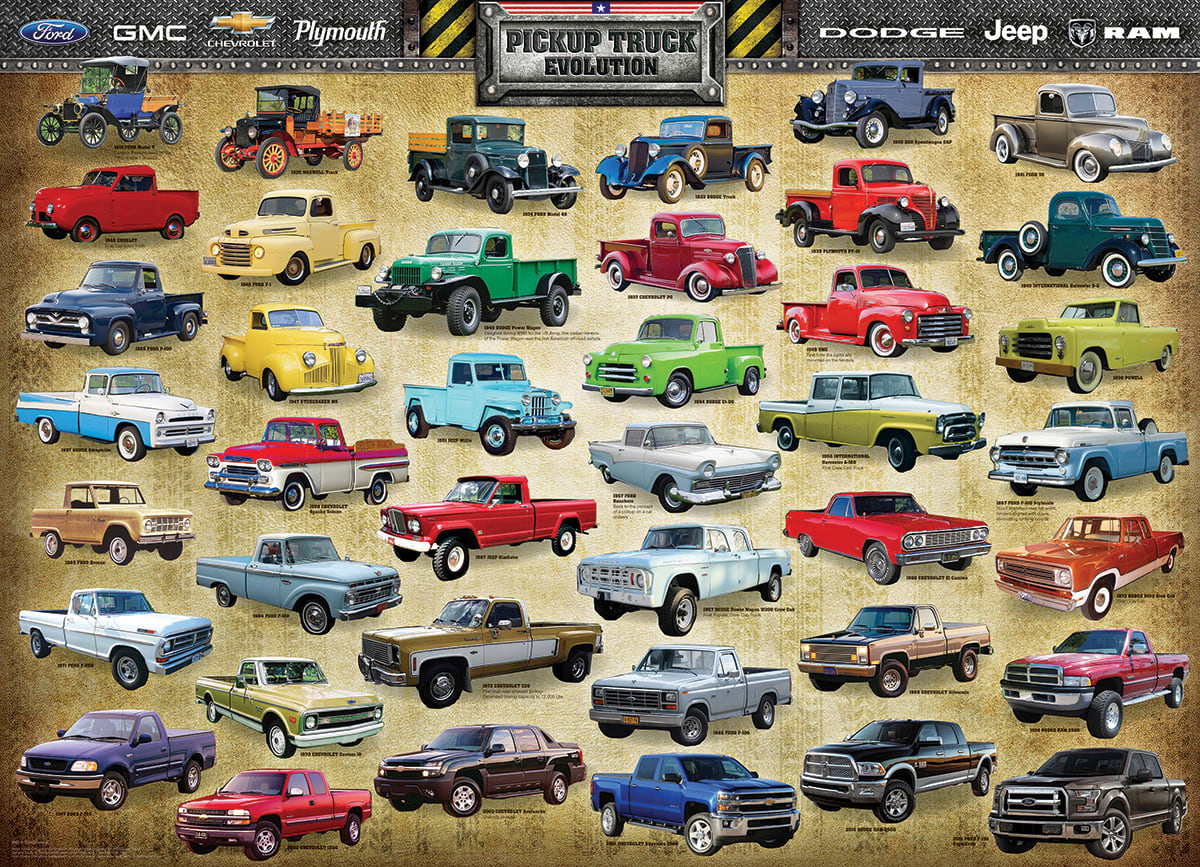 Pickup Truck Evolution Car