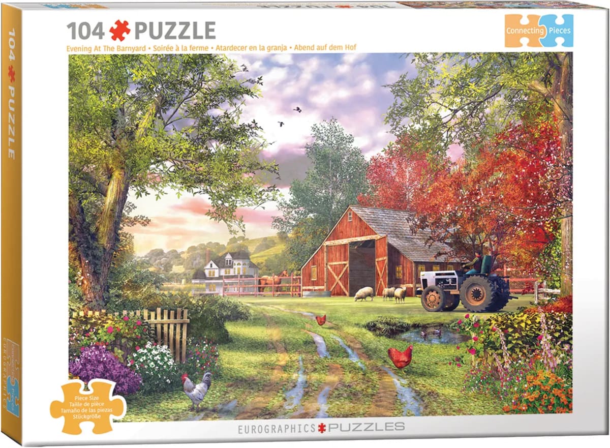 Evening at the Barnyard Farm