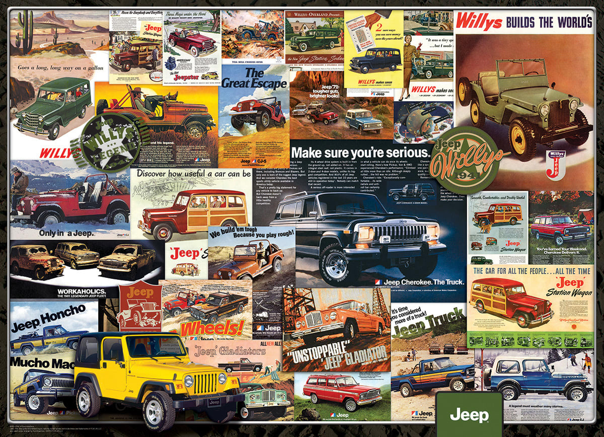 Jeep Advertising Collection Car