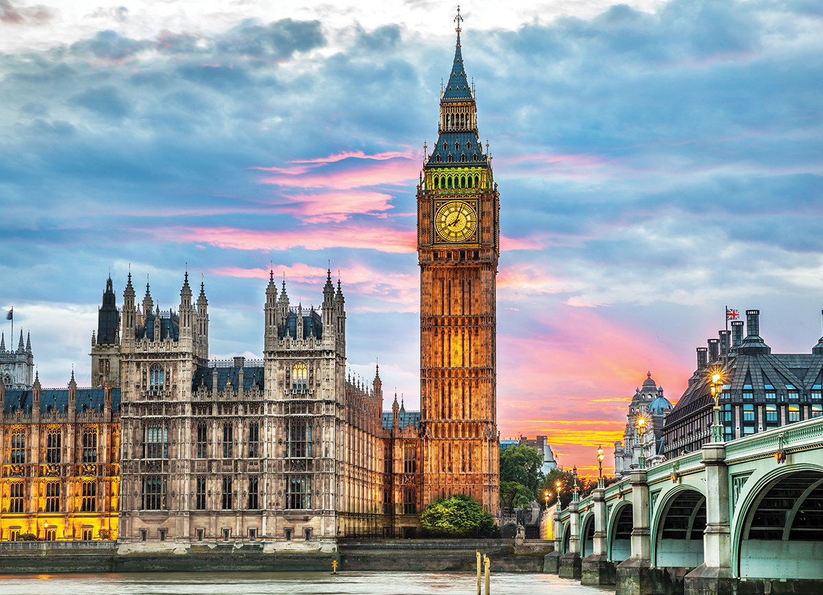London - Big Ben Landmarks & Monuments Jigsaw Puzzle