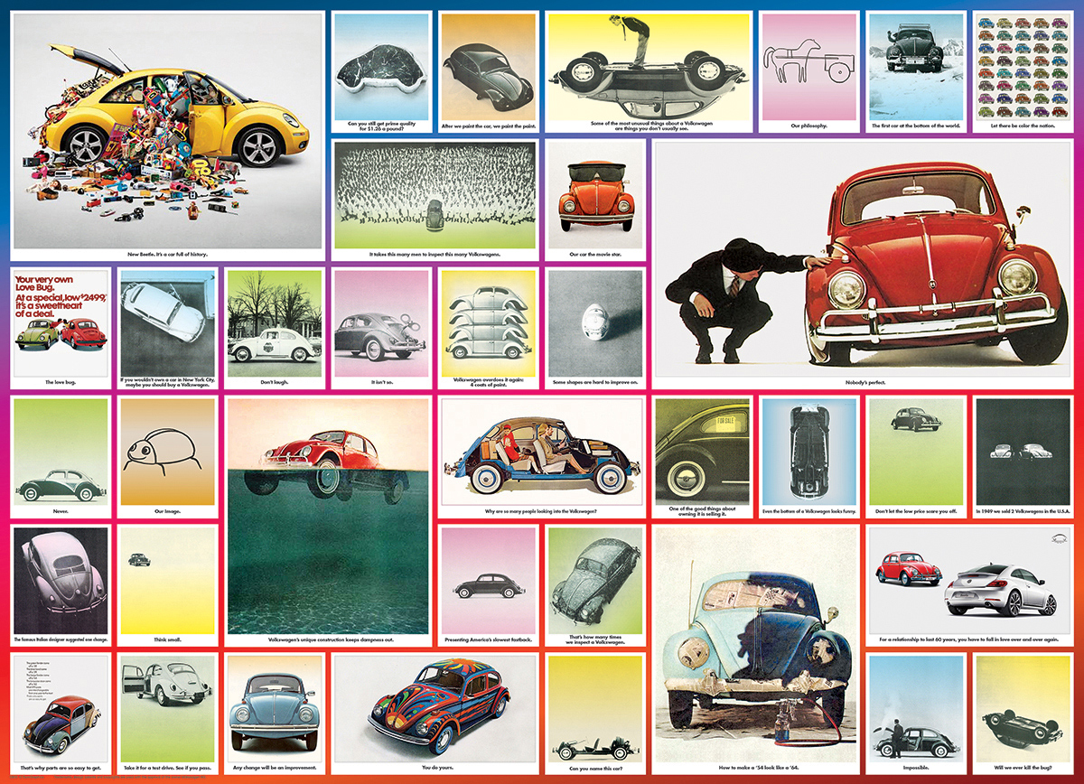 The VW Beetle Car Jigsaw Puzzle