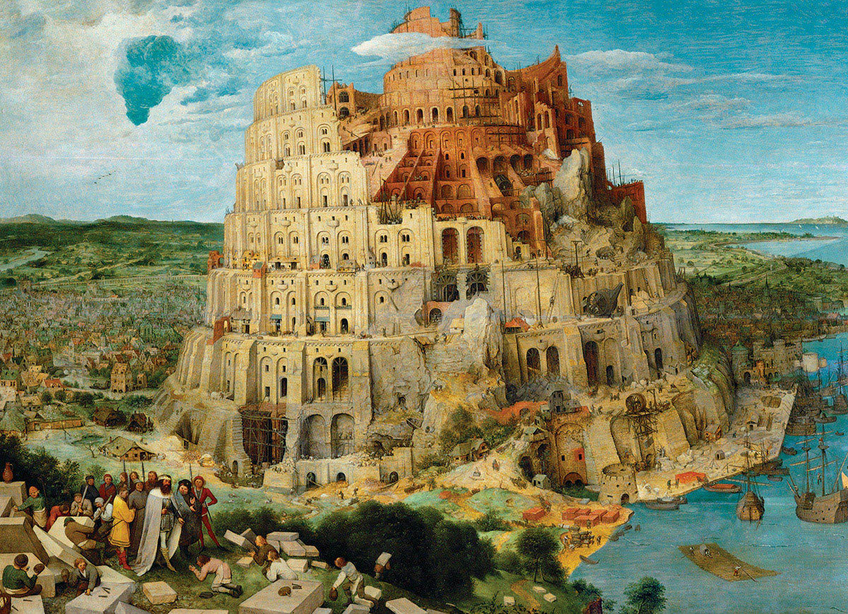 The Tower of Babel Fine Art