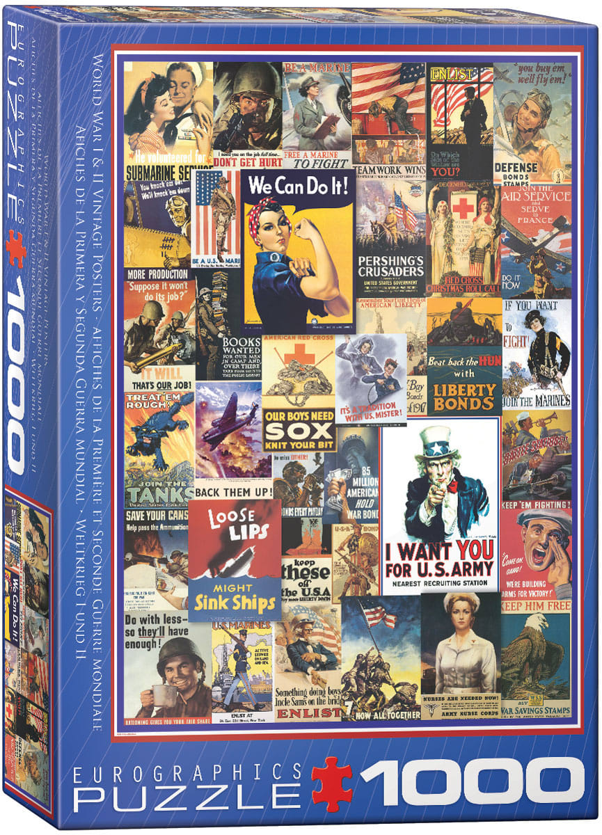 World War I & II Vintage Posters