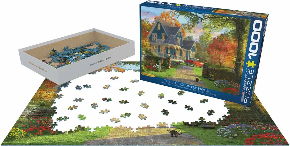 The Blue Country House