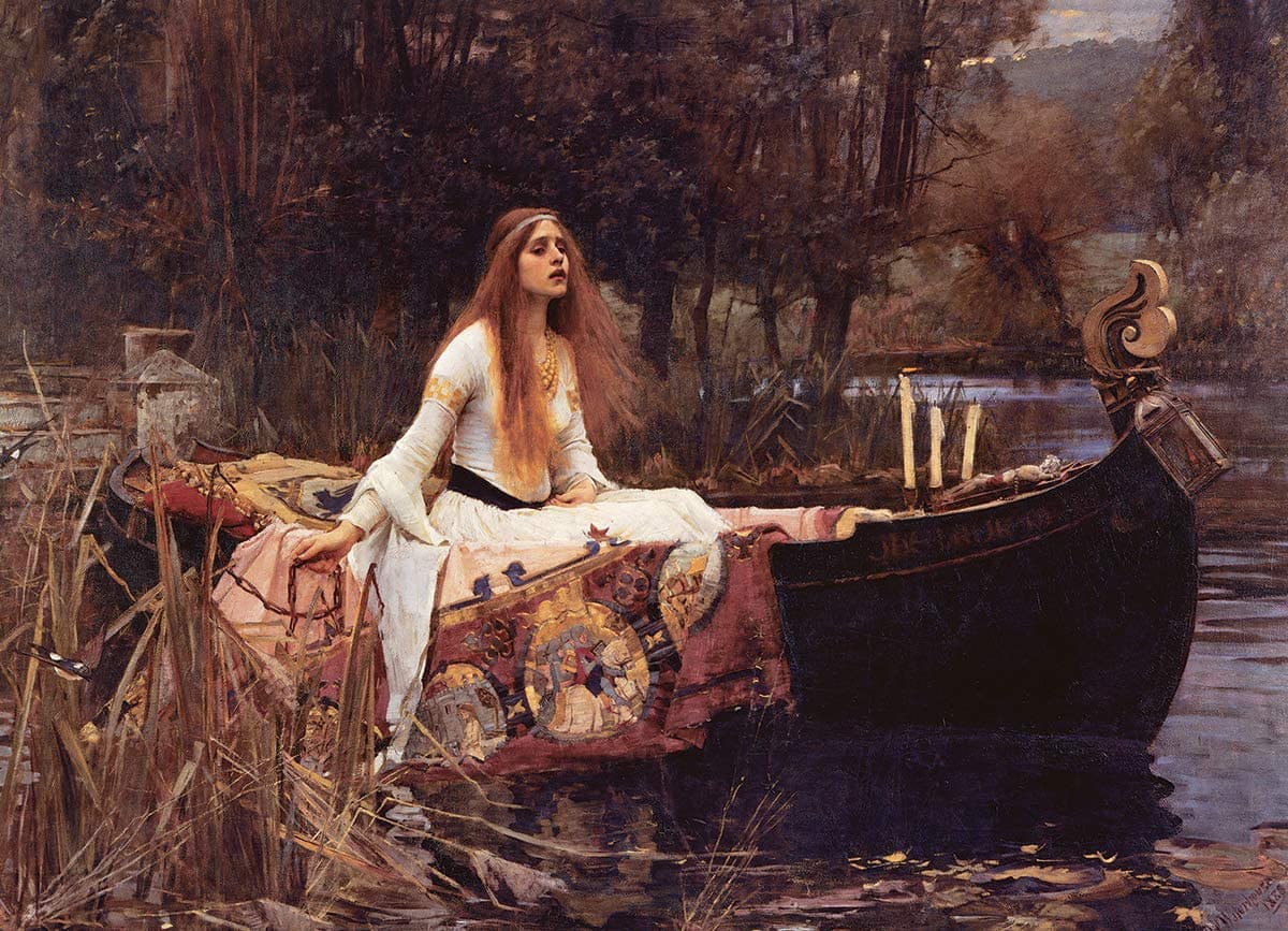 The Lady of Shalott Fine Art