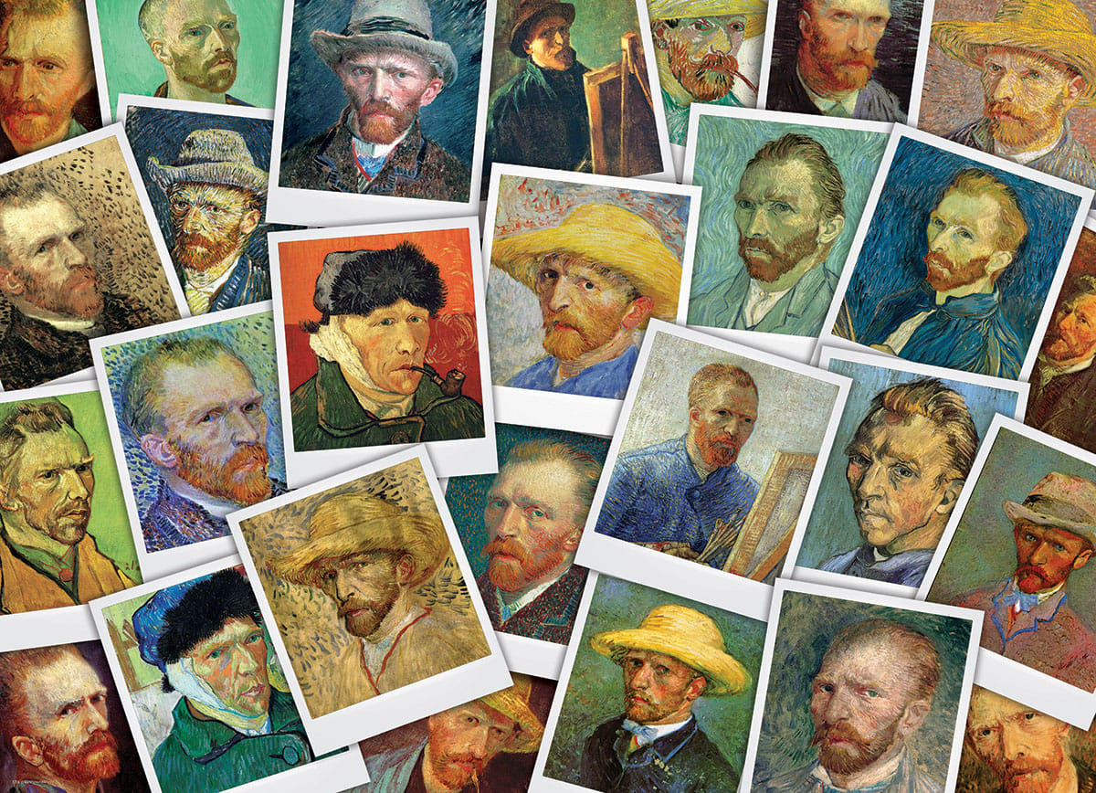 Van Gogh's Selfies Famous People