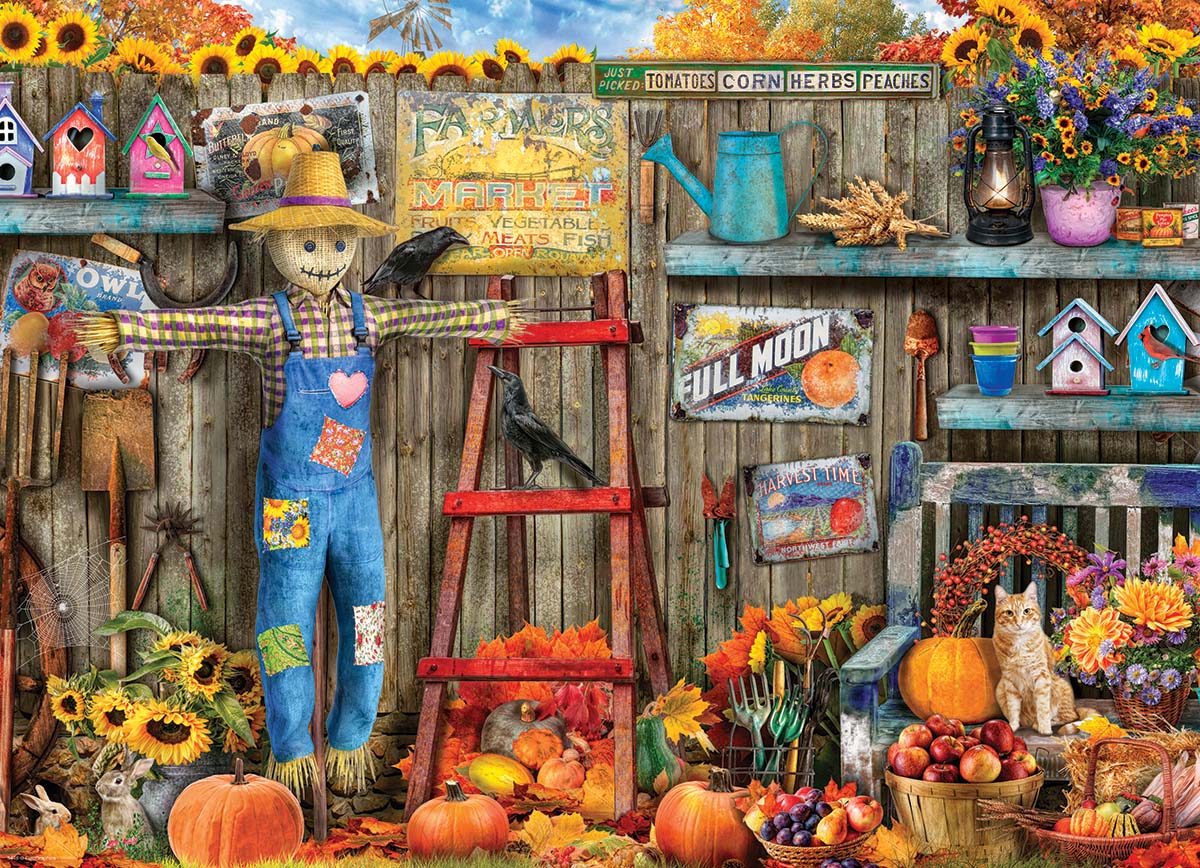 Harvest Time Fall Jigsaw Puzzle