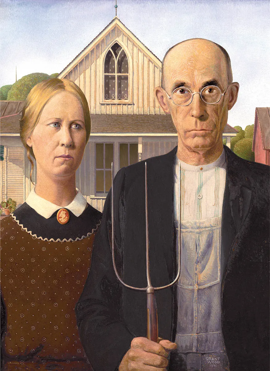 American Gothic - Scratch and Dent Fine Art