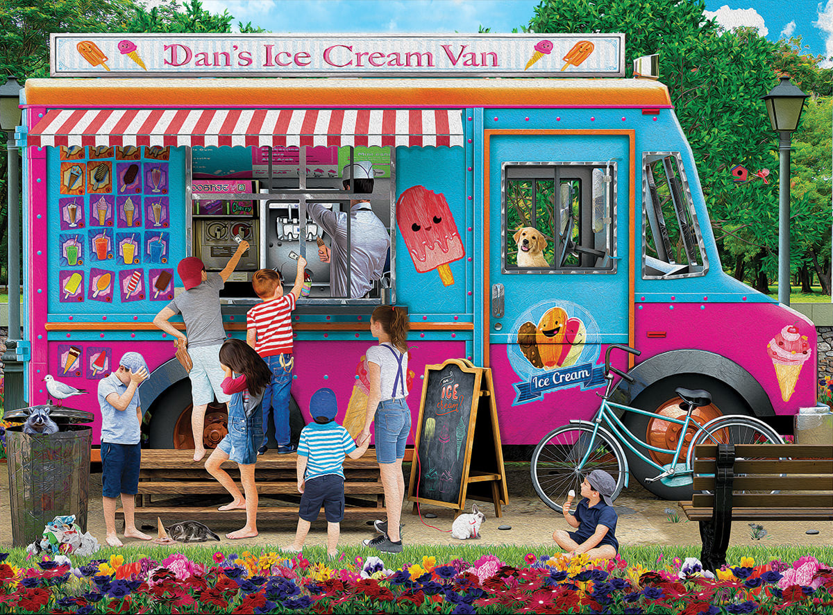 Dan's Ice Cream Van Vehicles