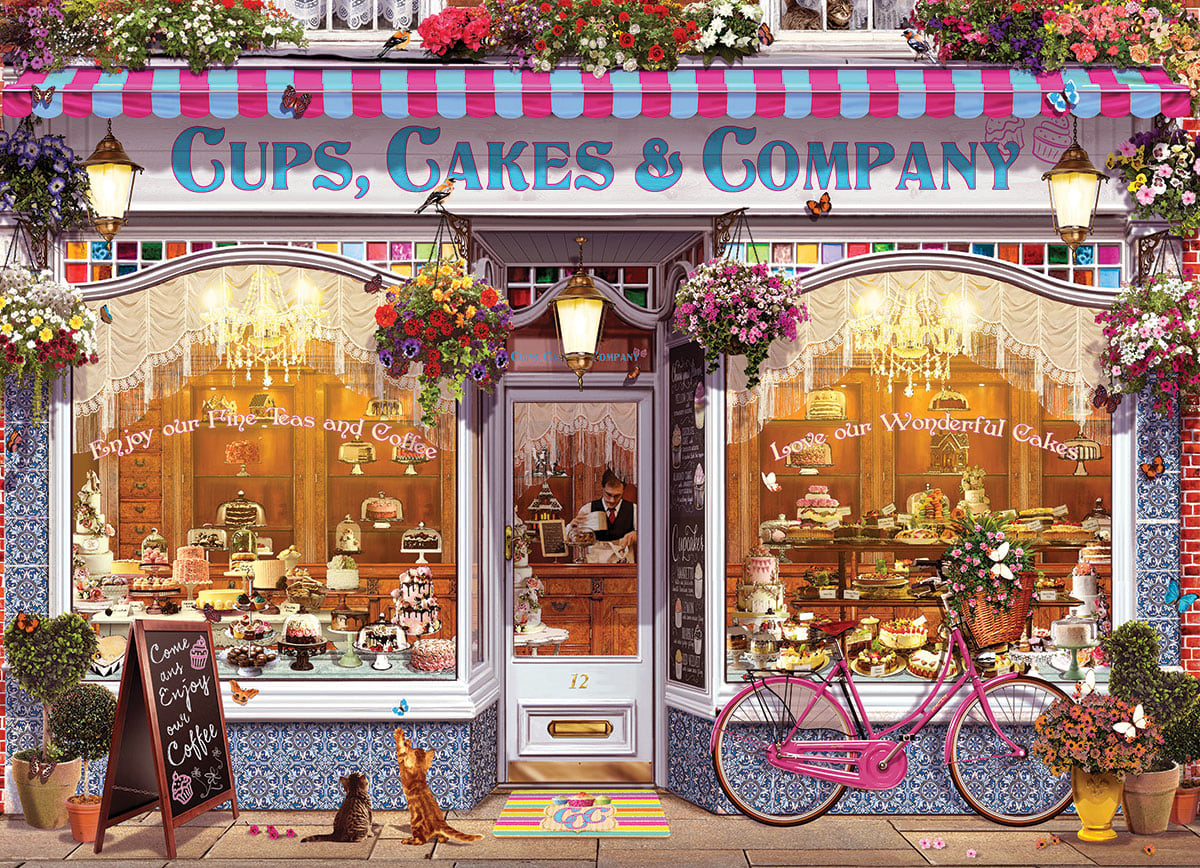 Cups, Cakes & Company Shopping