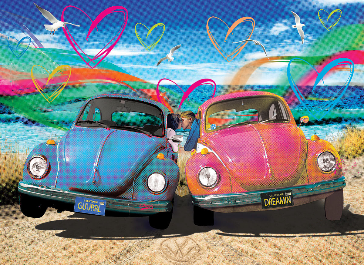 VW Beetle Love Car