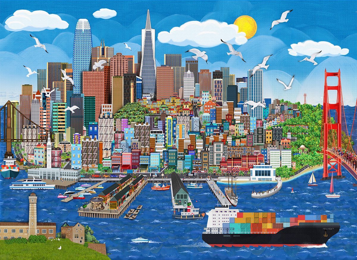 San Francisco San Francisco Jigsaw Puzzle