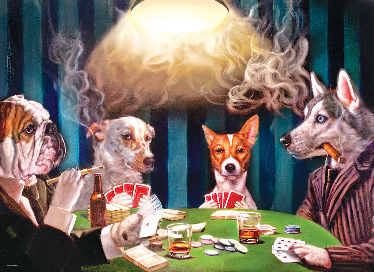 The Bluff Dogs Jigsaw Puzzle