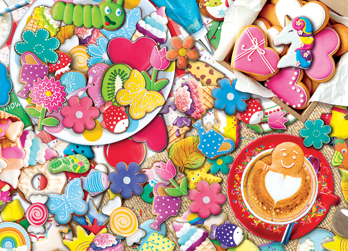 Cookie Party Dessert & Sweets Jigsaw Puzzle