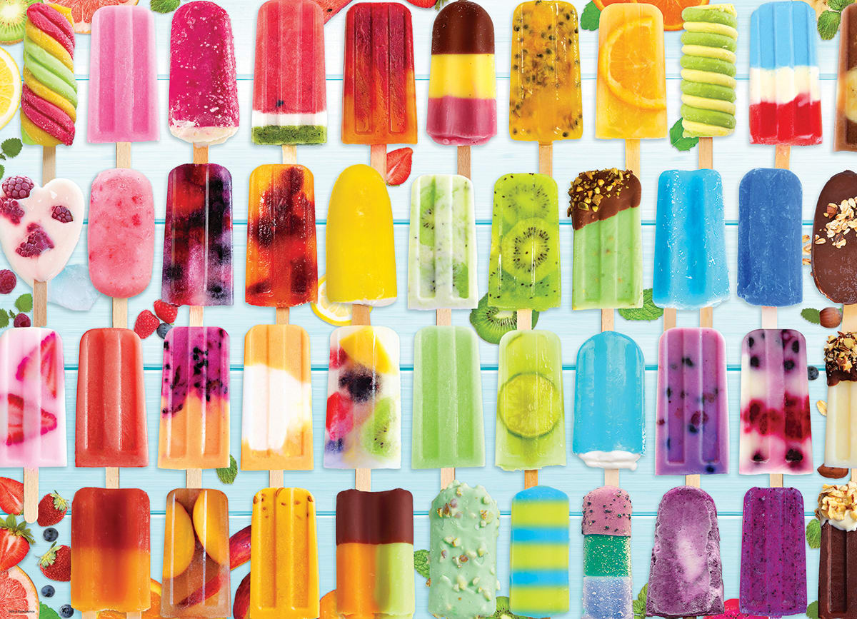 Popsicle Rainbow Summer