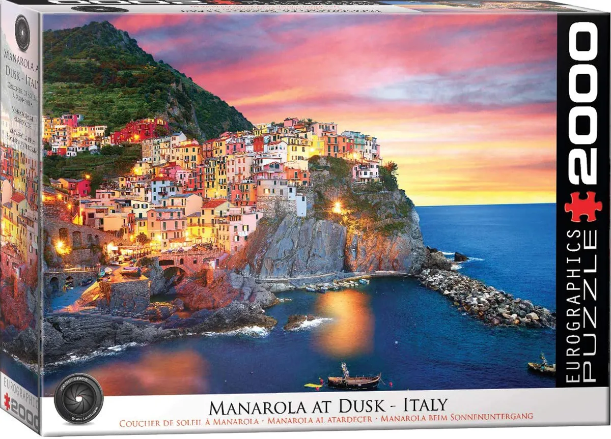 Manarola at Dusk, Italy