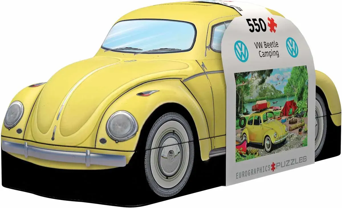 VW Beetle Camping Tin Vehicles