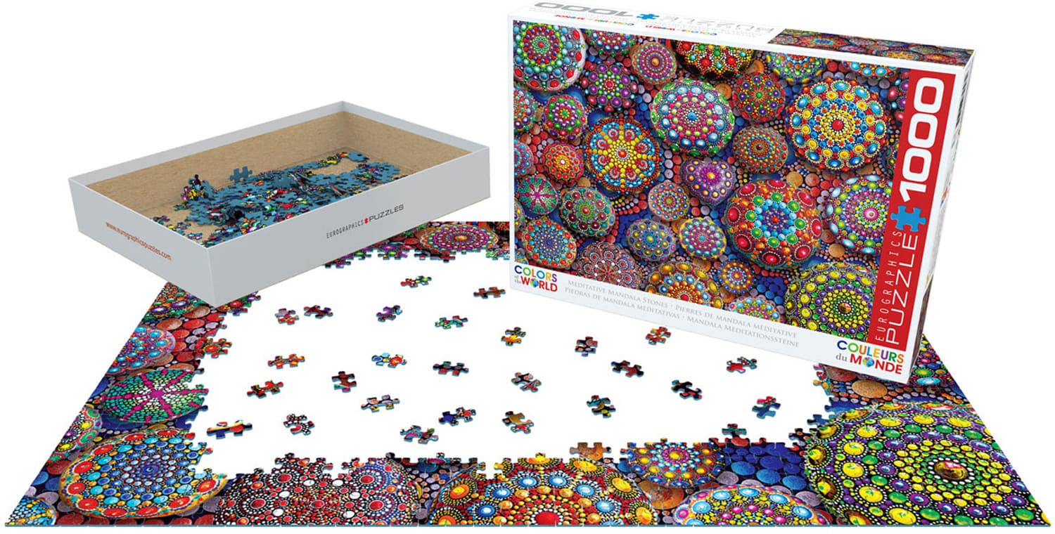 Meditative Mandala Stones