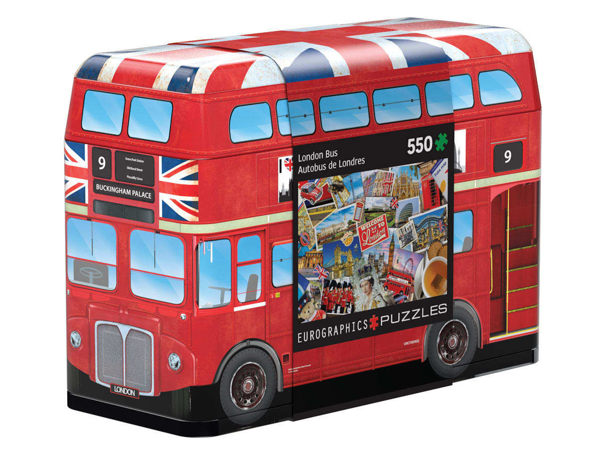 London Bus Shaped Tin Vehicles